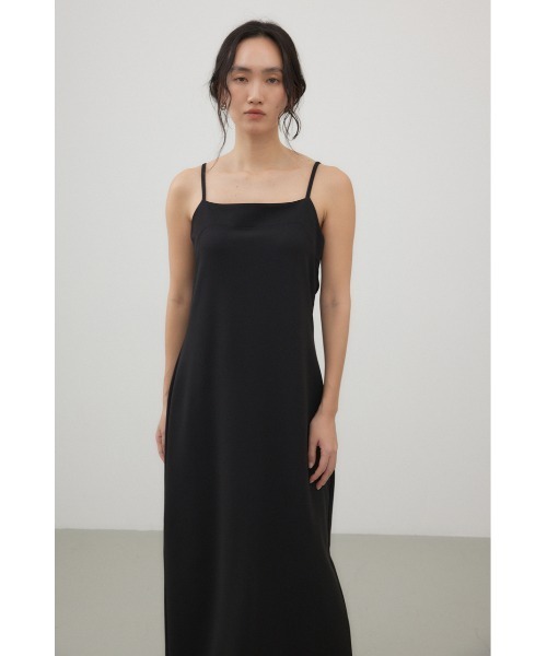 crie conforto（クリーコンフォルト）の「バックツイストキャミワンピース（ワンピース・レディース・ライム/ブラック・FREE）」の11枚目の写真