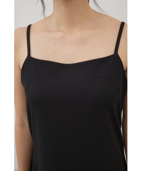 crie conforto（クリーコンフォルト）の「バックツイストキャミワンピース（ワンピース・レディース・ライム/ブラック・FREE）」の6枚目の写真