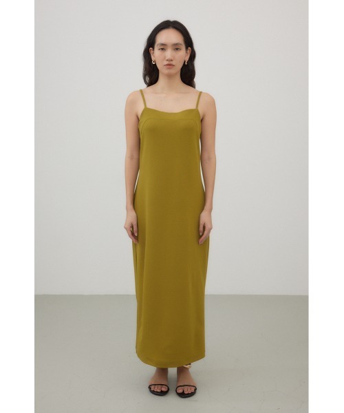 crie conforto（クリーコンフォルト）の「バックツイストキャミワンピース（ワンピース・レディース・ライム/ブラック・FREE）」の21枚目の写真