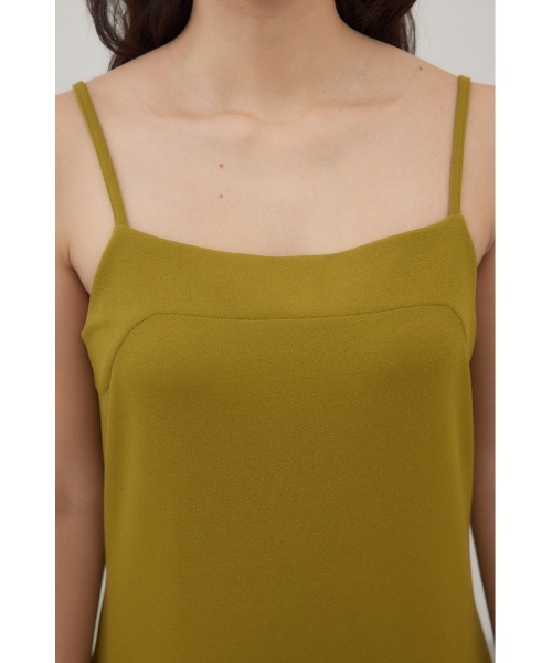 crie conforto（クリーコンフォルト）の「バックツイストキャミワンピース（ワンピース・レディース・ライム/ブラック・FREE）」の18枚目の写真