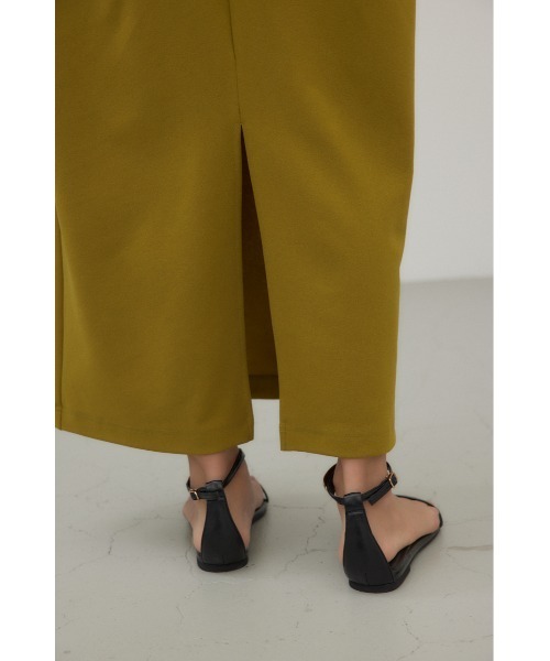 crie conforto（クリーコンフォルト）の「バックツイストキャミワンピース（ワンピース・レディース・ライム/ブラック・FREE）」の13枚目の写真