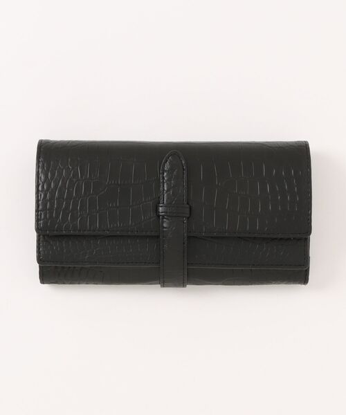 セール】【BELLIES YORK】クロコダイル 長財布 マット仕上げ