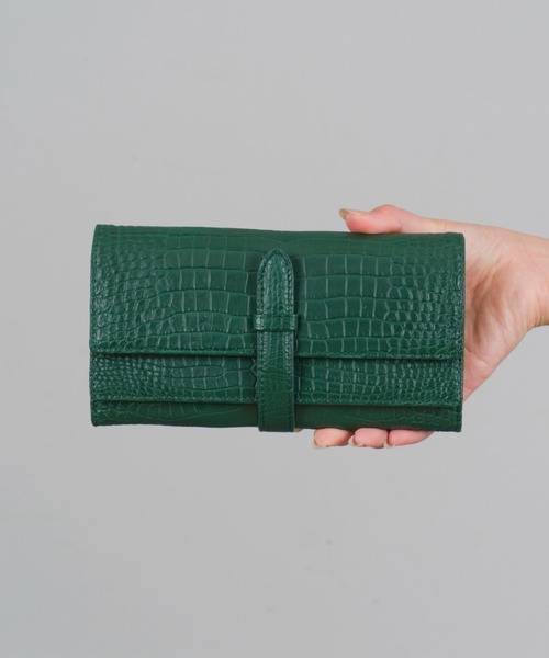 バーニーズ ニューヨーク BARNEYS NEW YORK クロコダイル レザー