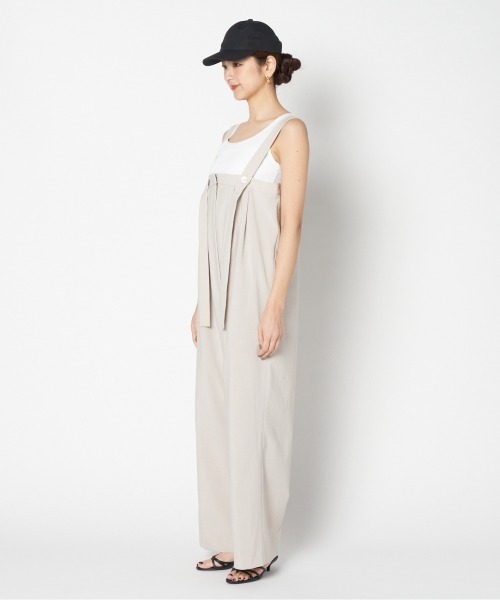 HELIOPOLE(エリオポール)の「JUMP SUITS(その他パンツ・レディース・ブラック/ベージュ・36/38)」の14枚目の写真