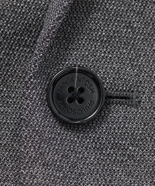 MACKINTOSH PHILOSOPHY(マッキントッシュ フィロソフィー)の「テーラードジャージー ジャケット メッシュジャージー(テーラードジャケット・メンズ・ブルー系その他7/ダークネイビー・38/40/42)」の15枚目の写真