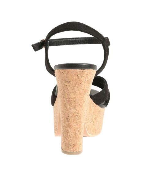 dazzlin（ダズリン）の「コルクヒールサンダル（サンダル・レディース・ブラウン/ブラック/アイボリー・LARGE/MEDIUM/SMALL）」の19枚目の写真