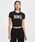 NIKE�i�i�C�L�j�́u�i�C�L �X�|�[�c�E�F�A �E�B�����Y �X���� �N���b�v�h T�V���c / Nike Sportswear Women's Slim Cropped T-Shirt HQ1710-010 Black�iT�V���c/�J�b�g�\�[�j�v�b�u���b�N