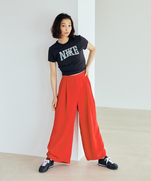 売れ筋商品|||ナイキ Tシャツ レディース トップス ONE TOP - Sports T-shirt - dark team red Nike dark team red/black Dri-Fit Classic One T-Shirt for