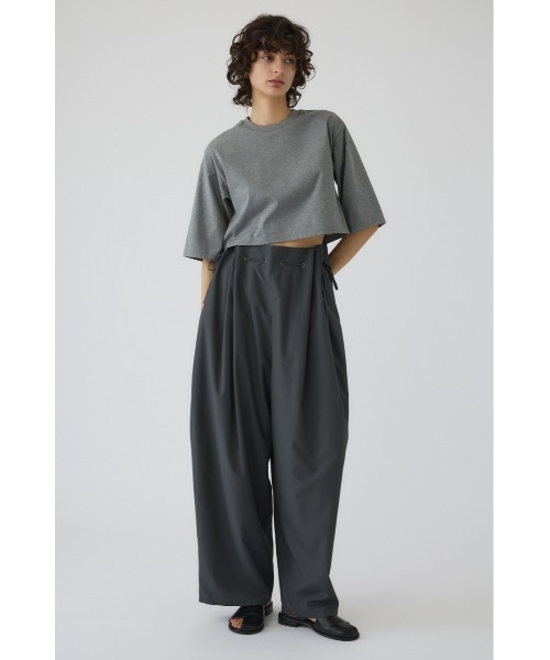 パンツ RIM.ARK Random Pleats relax RIM.ARK（リムアーク）の「Drawstring relax PT ドロストリング