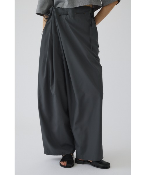 ずっと気になってた Drawstring ドロストリングリラックスパンツ PT relax パンツ
