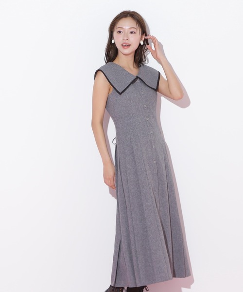 MY957▲JILLSTUART▲ジルスチュアートコクション ワンピース シルク セール】スカーフ付ニットワンピース(504671722) | ジル バイ