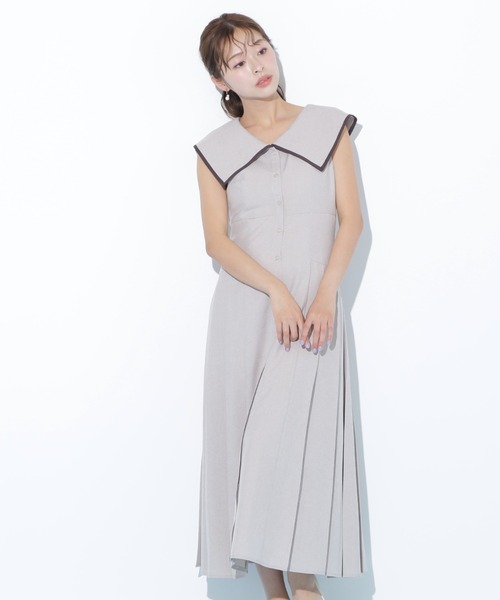 MY957▲JILLSTUART▲ジルスチュアートコクション ワンピース シルク セール】スカーフ付ニットワンピース(504671722) | ジル バイ