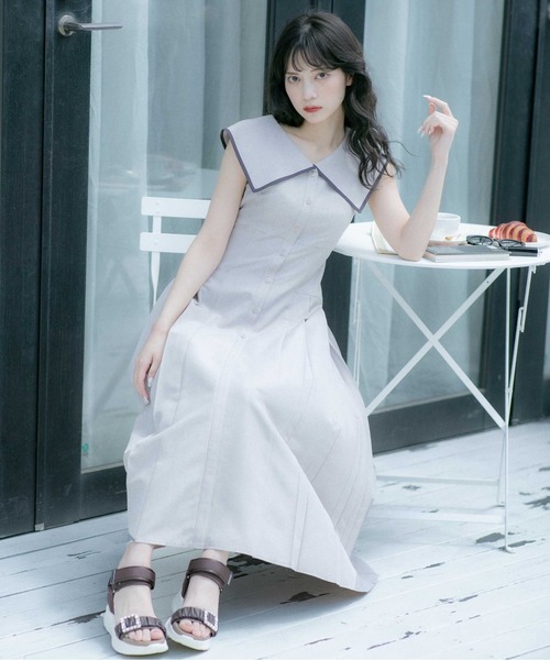 最新デザインの ◇ビッグカラーワンピース（ワンピース）｜JILL by JILL STUART ワンピース