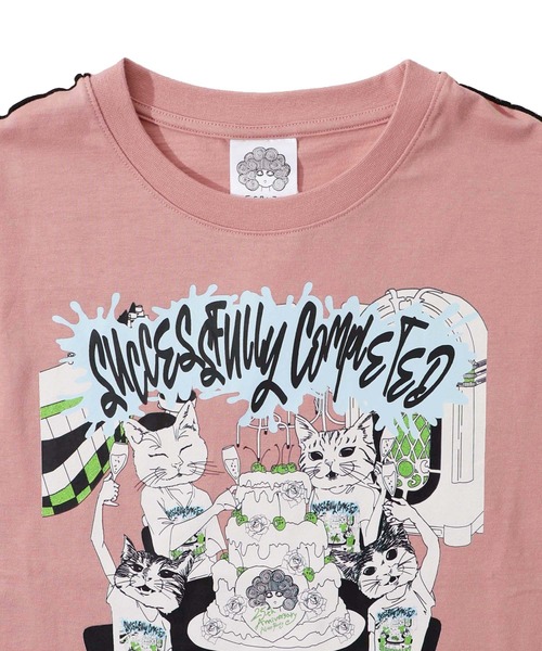 セール】152676：ScoLar25周年アフターパーティー柄Tシャツ（T