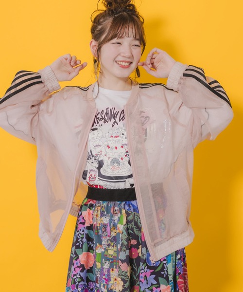 Tシャツ SALE ScoLar スカラー 152676 ScoLar25周年アフターパーティー柄Tシャツ トップス カジュアル ガーリー レトロ 原宿系 個性的 ポイント ScoLar Tシャツ SALE スカラー 152676 ScoLar25周年アフター