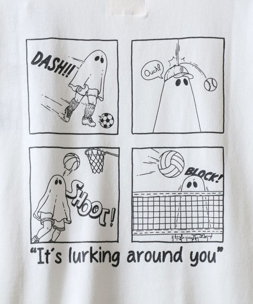SITRY（シトリー）の「Embroidery ＆ Back Print T-shirt/ワンポイント刺繍 バックプリント 半袖Tシャツ レディース メンズ（Tシャツ/カットソー・メンズ・ブラック系その他2/ブラック/ホワイト/ホワイト系その他2/ブラック系その他/ホワイト系その他・M/LL/L）」の15枚目の写真