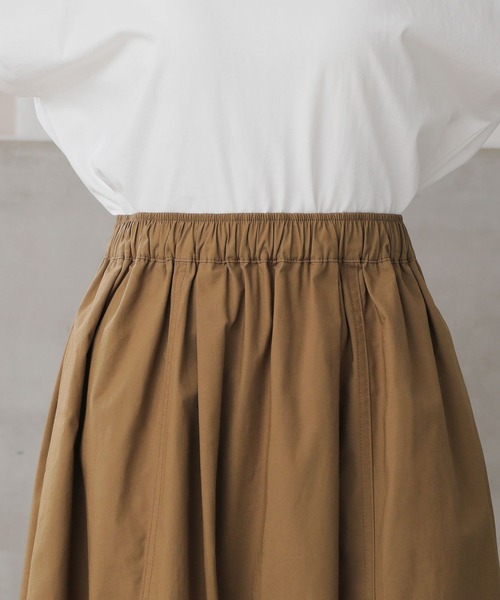 n'OrLABEL(ノアールレーベル)の「【機能素材】『イージーフレアスカート』(スカート・レディース・ブルーグリーン/ブラウン/ブラック・FREE)」の20枚目の写真