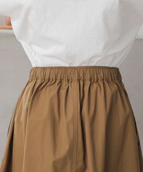 n'OrLABEL(ノアールレーベル)の「【機能素材】『イージーフレアスカート』(スカート・レディース・ブルーグリーン/ブラウン/ブラック・FREE)」の22枚目の写真