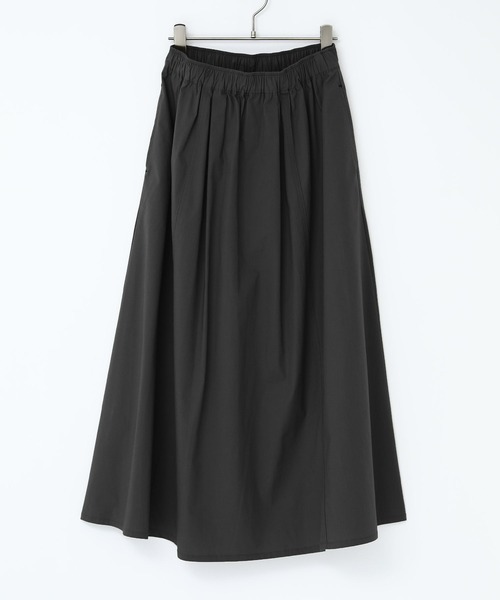 n'OrLABEL(ノアールレーベル)の「【機能素材】『イージーフレアスカート』(スカート・レディース・ブルーグリーン/ブラウン/ブラック・FREE)」の4枚目の写真