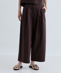 GALLEST | 【セットアップ可能】ストライプサッカーワイドパンツ【洗える/カセット服/夏服】(その他パンツ)