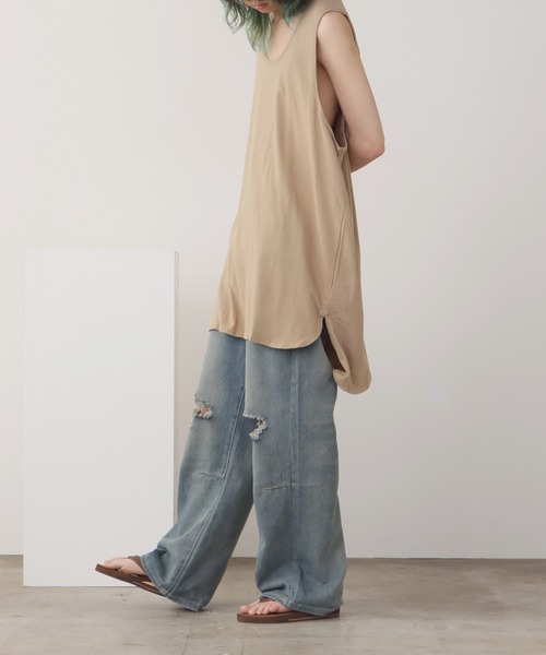 FOG ESSENTIALS(エフオージーエッセンシャルズ)の「FOG ESSENTIALS/エッセンシャルズ TANK TOP タンクトップ(タンクトップ・メンズ・ベージュ/ブラック・2XL/XL)」の15枚目の写真
