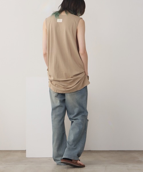 FOG ESSENTIALS(エフオージーエッセンシャルズ)の「FOG ESSENTIALS/エッセンシャルズ TANK TOP タンクトップ(タンクトップ・メンズ・ベージュ/ブラック・2XL/XL)」の12枚目の写真
