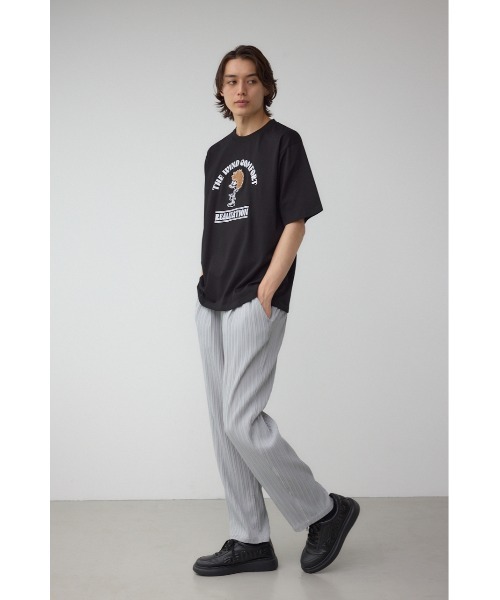 AZUL by moussy(アズールバイマウジー)の「タック楊柳リラックスパンツ(スラックス・メンズ・ライトグレー/グリーン/ブラック・MEDIUM/LARGE)」の16枚目の写真
