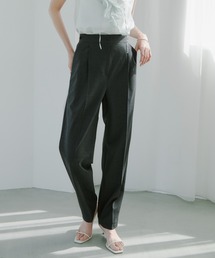 25ss 新品 anuans スカーフレイヤーテーパードパンツ アニュアンス スカーフレイヤーテーパードパンツ