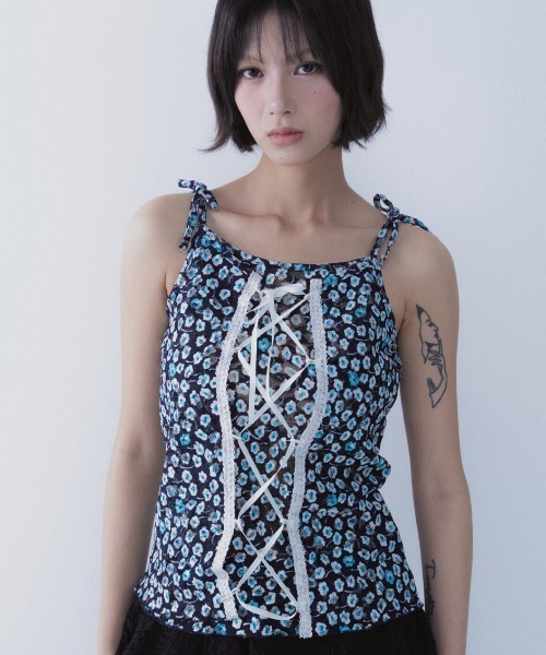 A'GEM/9 × .kom 『SETSETSET/セットセットセット』SARA LACE UP