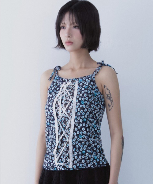 Lace Floral Lace Cut Out Long Sleeve Top For Date