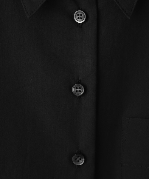 セール】【サステナブル】バウンスカフステントラインシャツ（シャツ