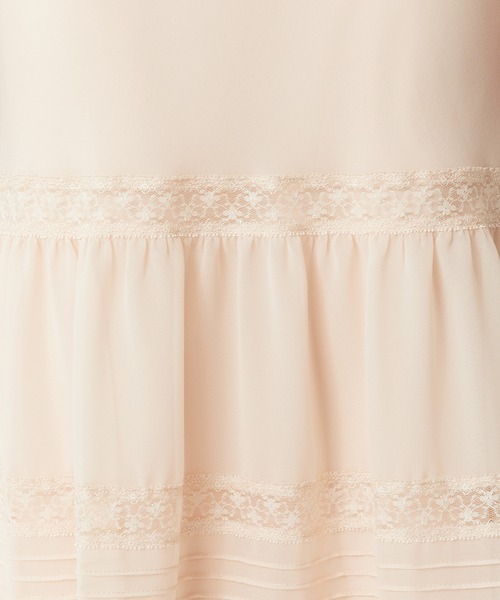 DEICY（デイシー）の「レースシフォンギャザースカート（スカート・レディース・アイボリー/ライトブルー/ベビーピンク・1/0）」の9枚目の写真