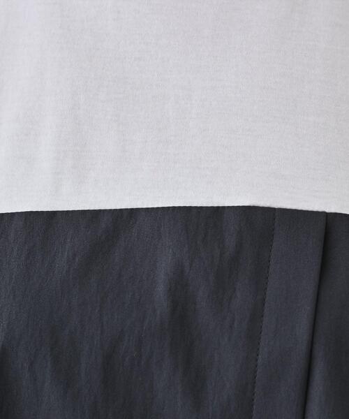 INDIVI(インディヴィ)の「【洗える】ビスチェレイヤード風トップス(Tシャツ/カットソー・レディース・ブラック/ブラック系4/グレー系4/ベージュ系4/オリーブ系3/キャメル・13/19/38/34/05/15 )」の16枚目の写真
