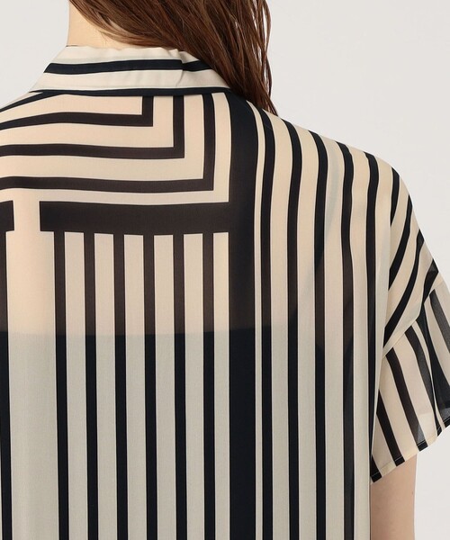 ランダムストライプ シャツワンピース | GALERIE VIE (Women