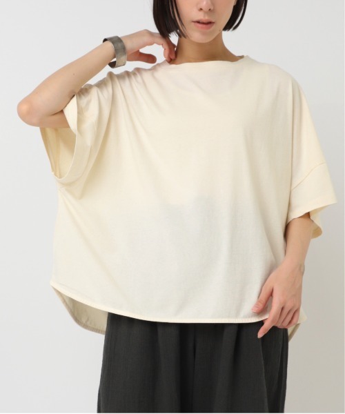 RNA-N(アールエヌエーエヌ)の「M2495 ガーメントダイルーズT(Tシャツ/カットソー・レディース・ブラック/オレンジ/キナリ/オリーブ・FREE)」の1枚目の写真