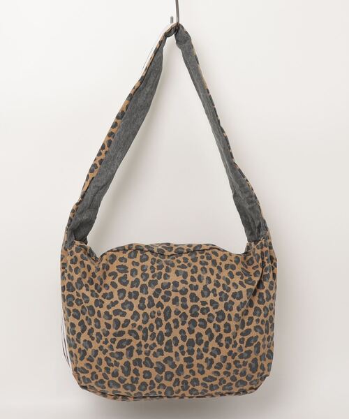 【adidas】Original レオパード柄 バッグ ※送関込 レオパード柄ラージ ショルダーバッグ LEO L BAG / アディダス