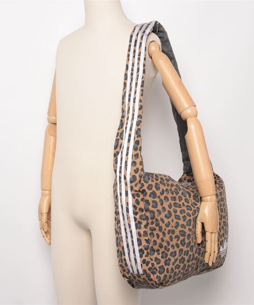 レオパード柄ラージ ショルダーバッグ LEO L BAG / アディダス