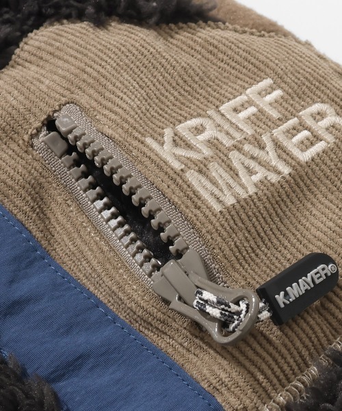 KRIFF MAYER（クリフメイヤー）の「【犬服･防寒】DOGシャギーボアベスト（ペットウェア・レディース・ネイビー/その他5/ブラウン/グリーン/カラフル/ブラック/ナチュラル/グレー・LARGE/XX-LARGE/SMALL/MEDIUM/X-LARGE）」の19枚目の写真