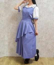 axes femme | 星座刺繍アシメドッキングワンピース(ワンピース)