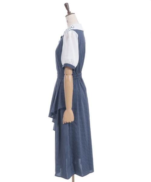 axes femme（アクシーズファム）の「星座刺繍アシメドッキングワンピース（ワンピース・レディース・ネイビー/パープル/サックスブルー・FREE）」の15枚目の写真