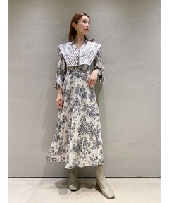 MEDI DECALCOMANIA CHIFFON DRESS（ワンピース）｜Ameri（アメリ