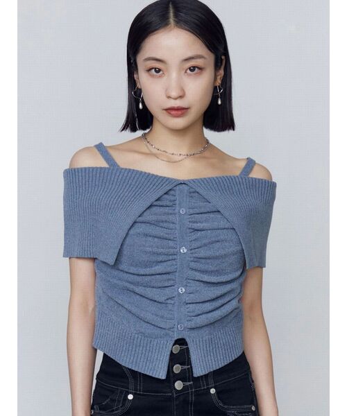 EMODA - few, Volume knit ブルー EM2344EW27102_1_l.jpg