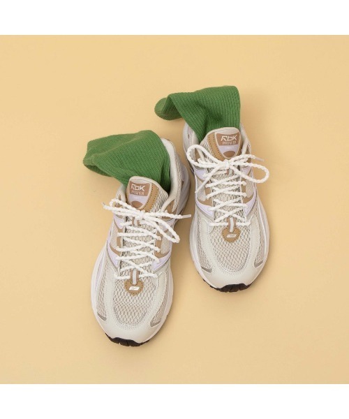 Reebok（リーボック）の「プレミアトリニティ KFS / PREMIER TRINITY KFS（スニーカー・レディース・グレー/ベージュ・22.5cm/23.0cm/23.5cm/24.5cm/24.0cm/25.0cm/25.5cm/26.0cm/22.0cm）」の19枚目の写真