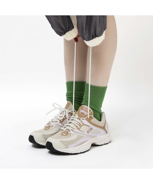 Reebok（リーボック）の「プレミアトリニティ KFS / PREMIER TRINITY KFS（スニーカー・レディース・グレー/ベージュ・22.5cm/23.0cm/23.5cm/24.5cm/24.0cm/25.0cm/25.5cm/26.0cm/22.0cm）」の20枚目の写真