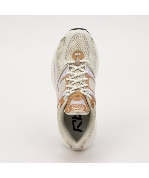 Reebok（リーボック）の「プレミアトリニティ KFS / PREMIER TRINITY KFS（スニーカー・レディース・グレー/ベージュ・22.5cm/23.0cm/23.5cm/24.5cm/24.0cm/25.0cm/25.5cm/26.0cm/22.0cm）」の4枚目の写真