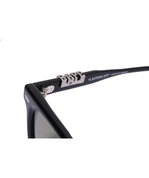 A BATHING APE（アベイシングエイプ）の「SUNGLASSES #3（サングラス・メンズ・ブラック×ゴールド/ブラック・FREE）」の6枚目の写真
