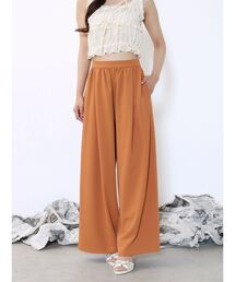 ドレープワイドパンツ