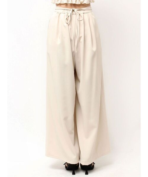 EATME（イートミー）の「ドレープワイドパンツ（その他パンツ・レディース・オレンジ/アイボリー/ブラック・FREE）」の13枚目の写真