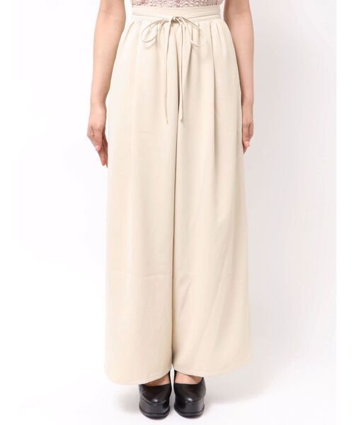 EATME（イートミー）の「ドレープワイドパンツ（その他パンツ・レディース・オレンジ/アイボリー/ブラック・FREE）」の8枚目の写真