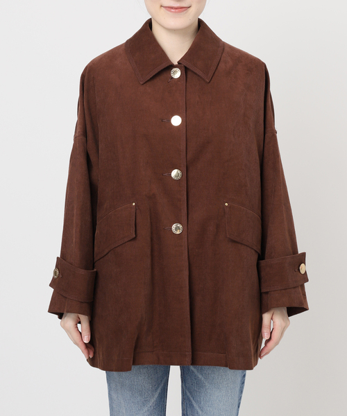 Mackintosh（マッキントッシュ）の「《別注》【MACKINTOSH】コール DEXTX HUMBIE JACKET MB：コート（その他アウター・レディース・ネイビー/ブラウン系その他・6/8/10）」の7枚目の写真